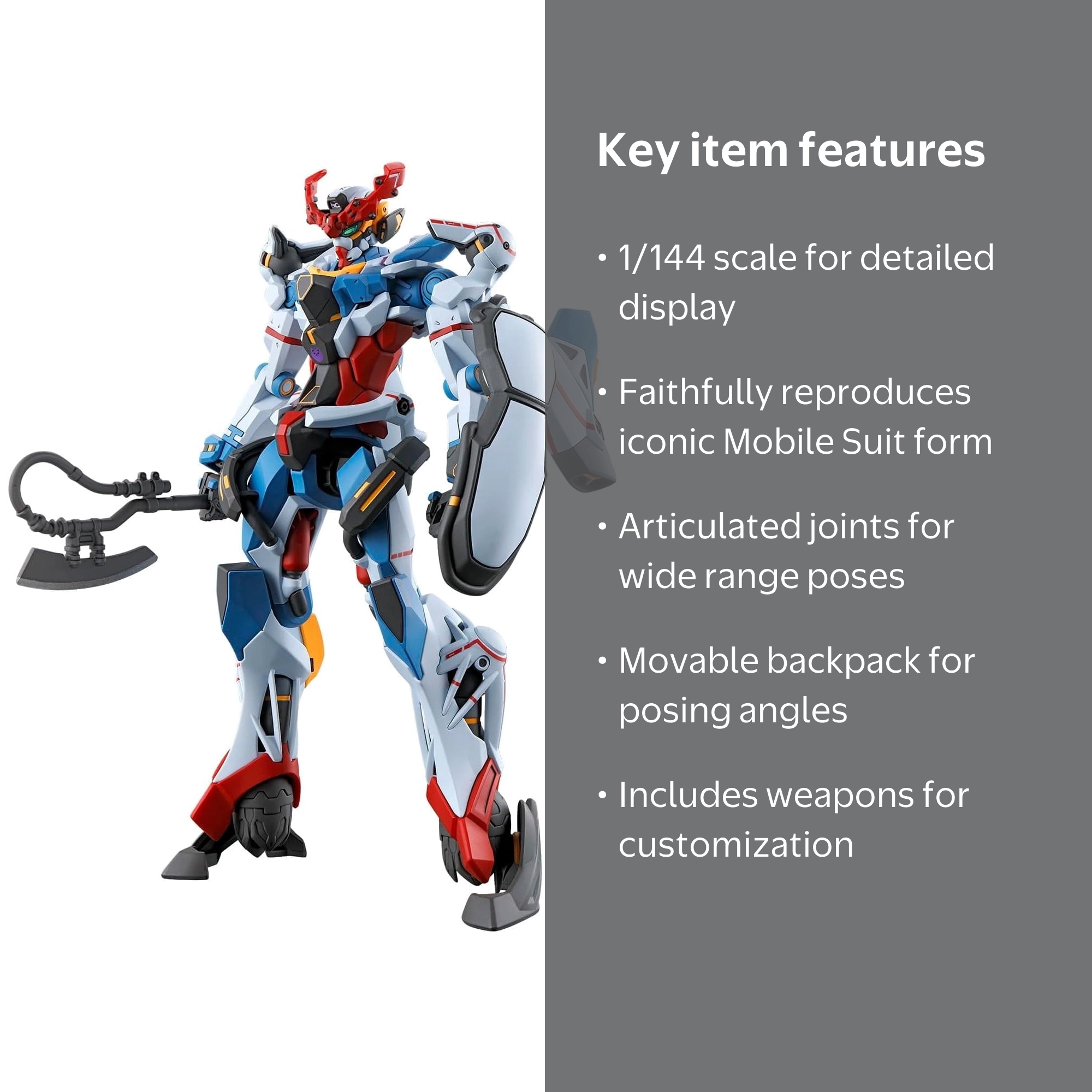 Bandai Hobby - Mobile Suit Gundam GQuuuuuuX - #1 GQuuuuuuX HG 1