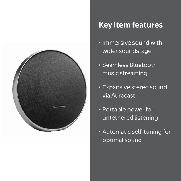Harman Kardon Onyx Studio 9 Bluetooth Speaker - Walmart.com
