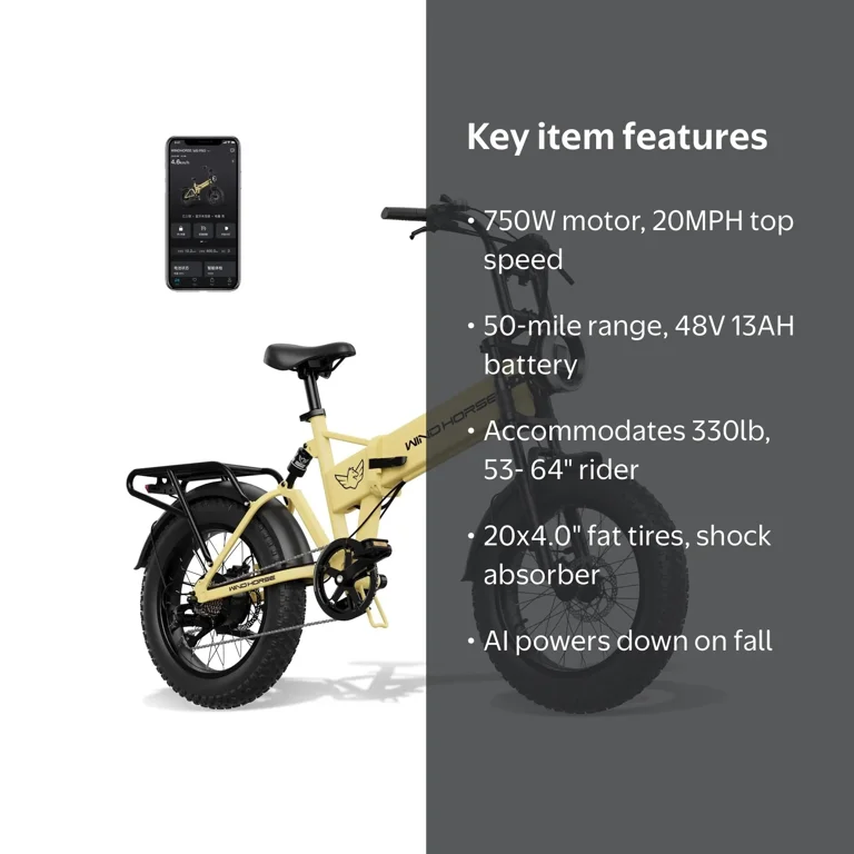 smart bike electric bicycle Schwinn packing up neatly for trips on the train GPS Anti-Theft Ebike with Dual