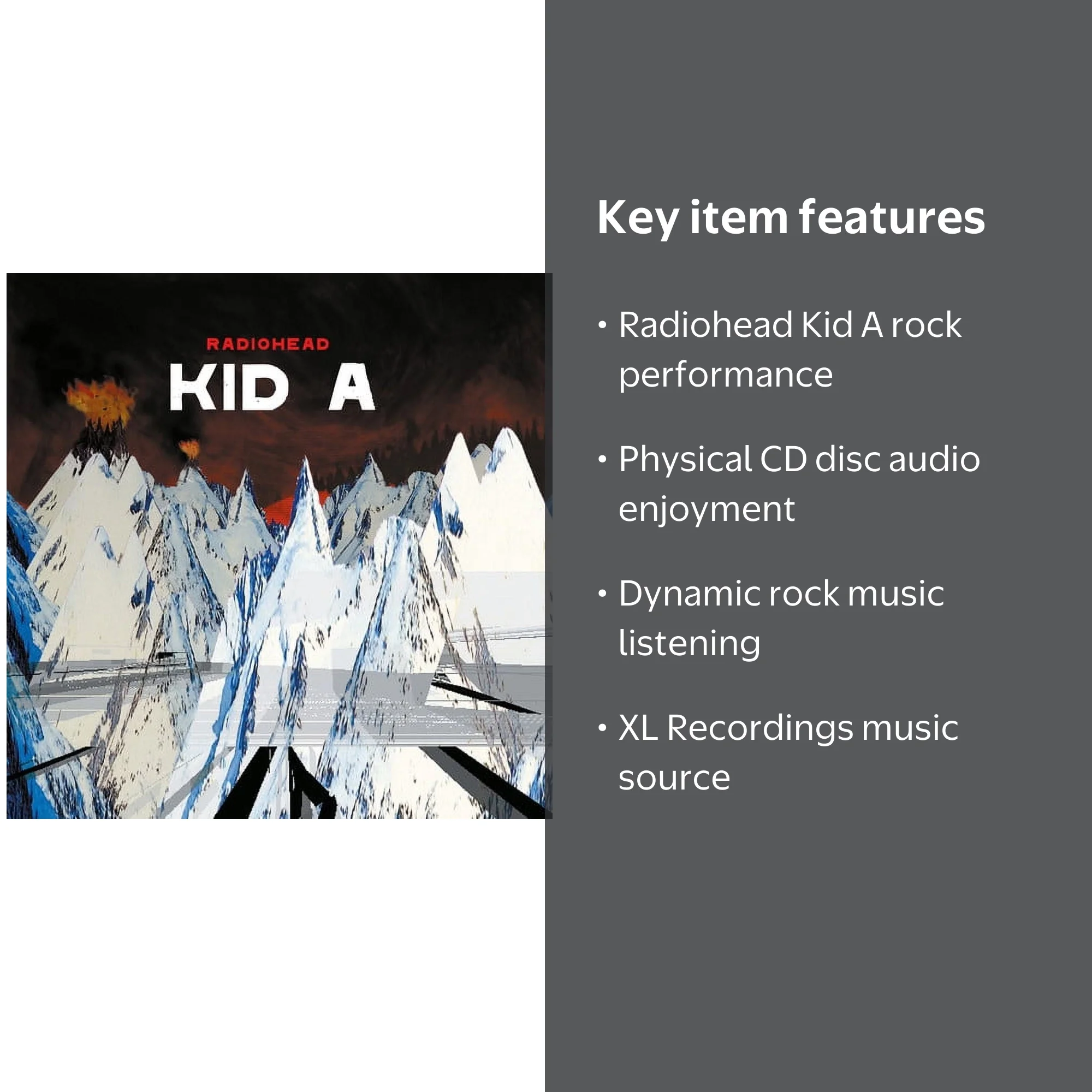 Radiohead - Kid A - Music & Performance - CD - Walmart.com
