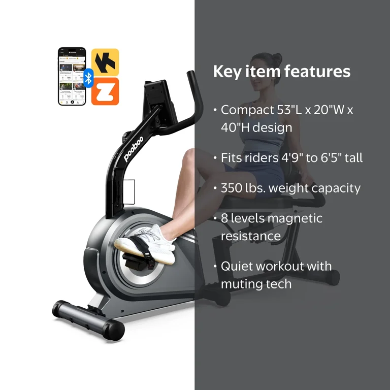 reclining bicycle stationary Smart Magnetic Recumbent Bike with Hand Cycle calories burned The 6 Best Recumbent Bikes