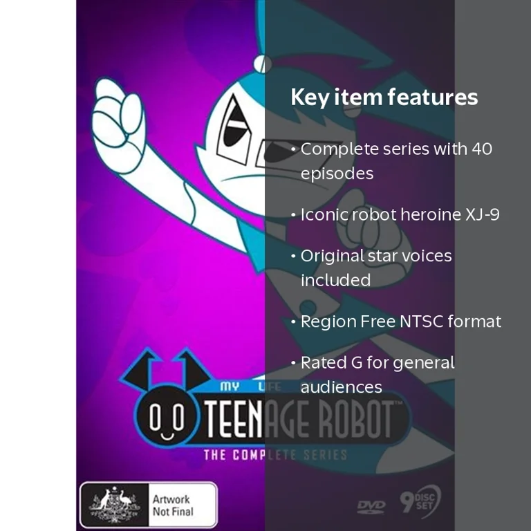 My Life As A Teenage Robot: The Complete Series - NTSC/0 - Walmart.com