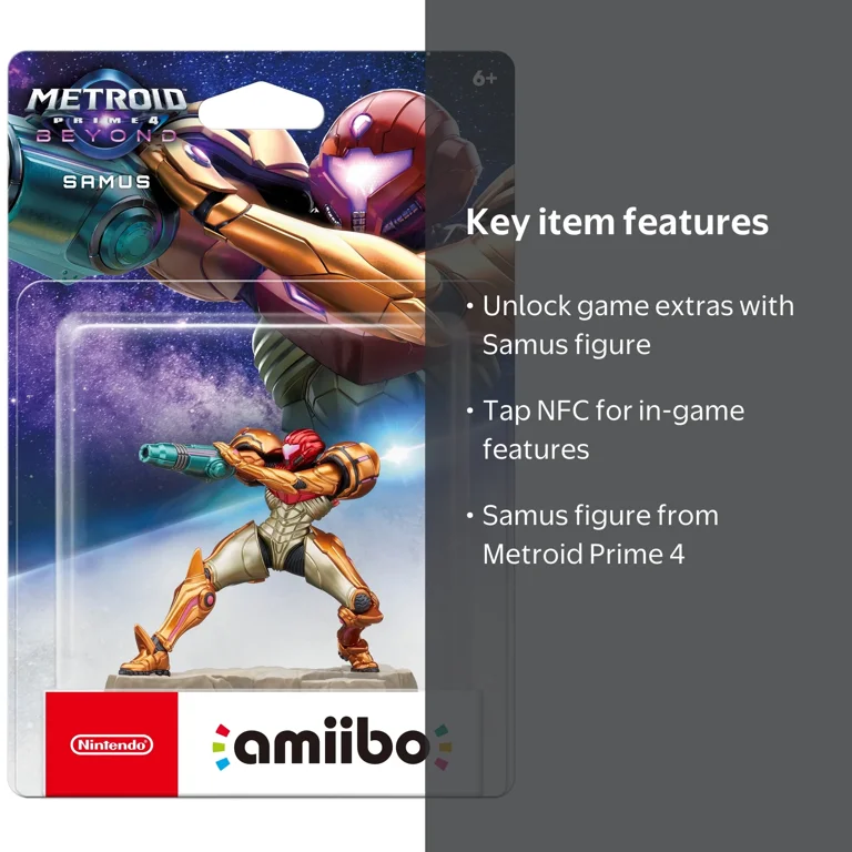 amiibo™ - Samus - Metroid Prime™ 4: Beyond Series - Walmart.com