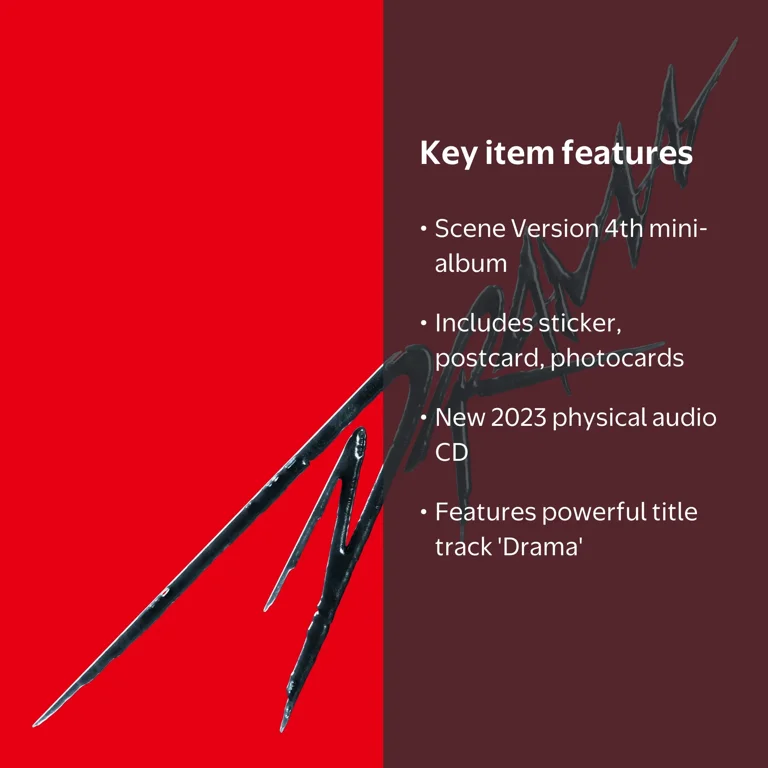 Aespares, CD, Drama - The 4th Mini Album Scene Ver, Music
