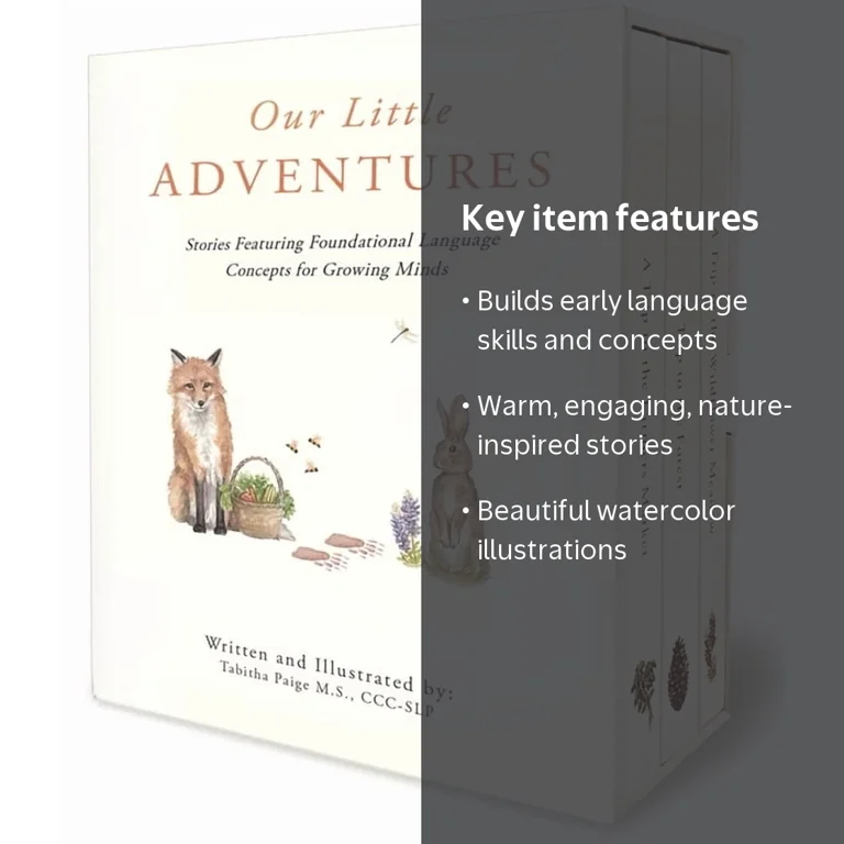 Tabitha Paige Our Little Adventures 3pk Children's Books