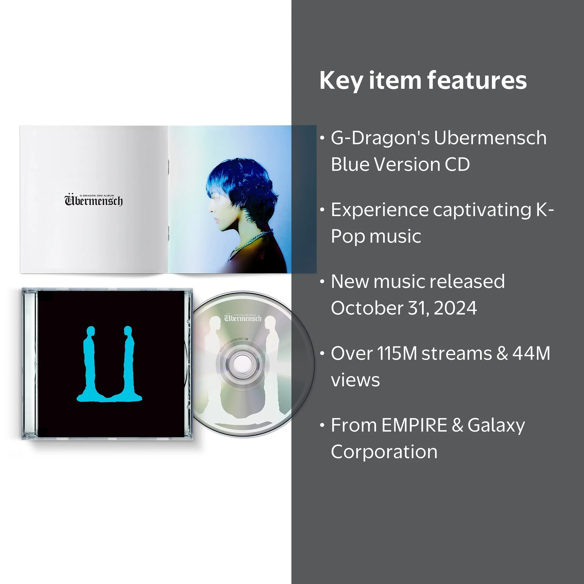 Galaxy Corporation, Music & Performance, Ubermensch Blue Version