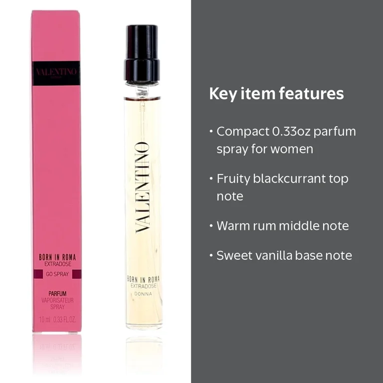 Valentino Donna Born In Roma Extradose, 0.33oz Parfum Travel Spray