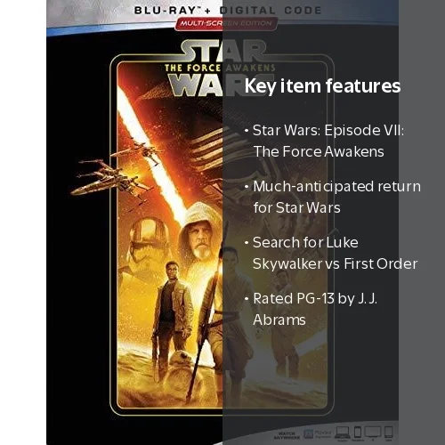 Star Wars: Episode VII: The Force Awakens (Blu-ray), Disney, Sci
