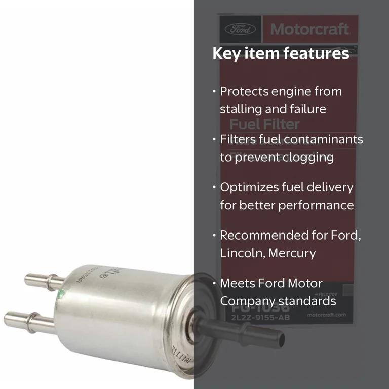 Motorcraft Automotive Fuel Filter FG-1036, Car Gas Replacement for