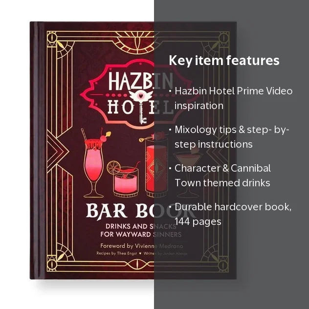 The Hazbin Hotel Bar Book: Drinks and Snacks for Wayward Sinners The Hazbin Hotel Bar Book: Drinks and Snacks for Wayward Sinners