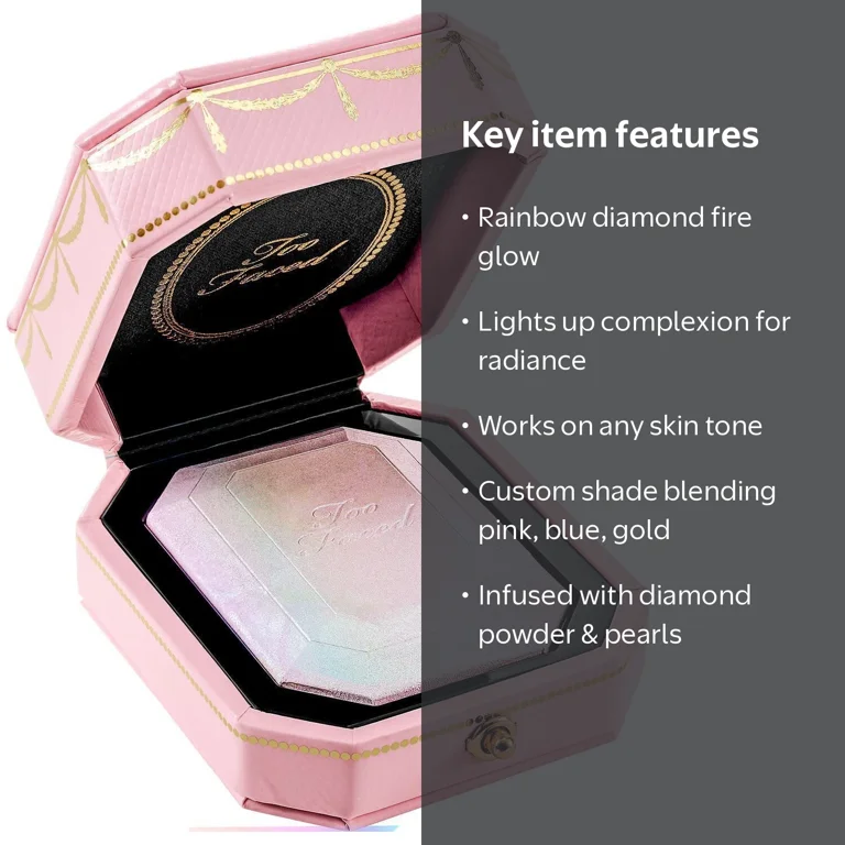 Too Faced Diamond Light Highlighter, Multi-Use, Crushed Diamond