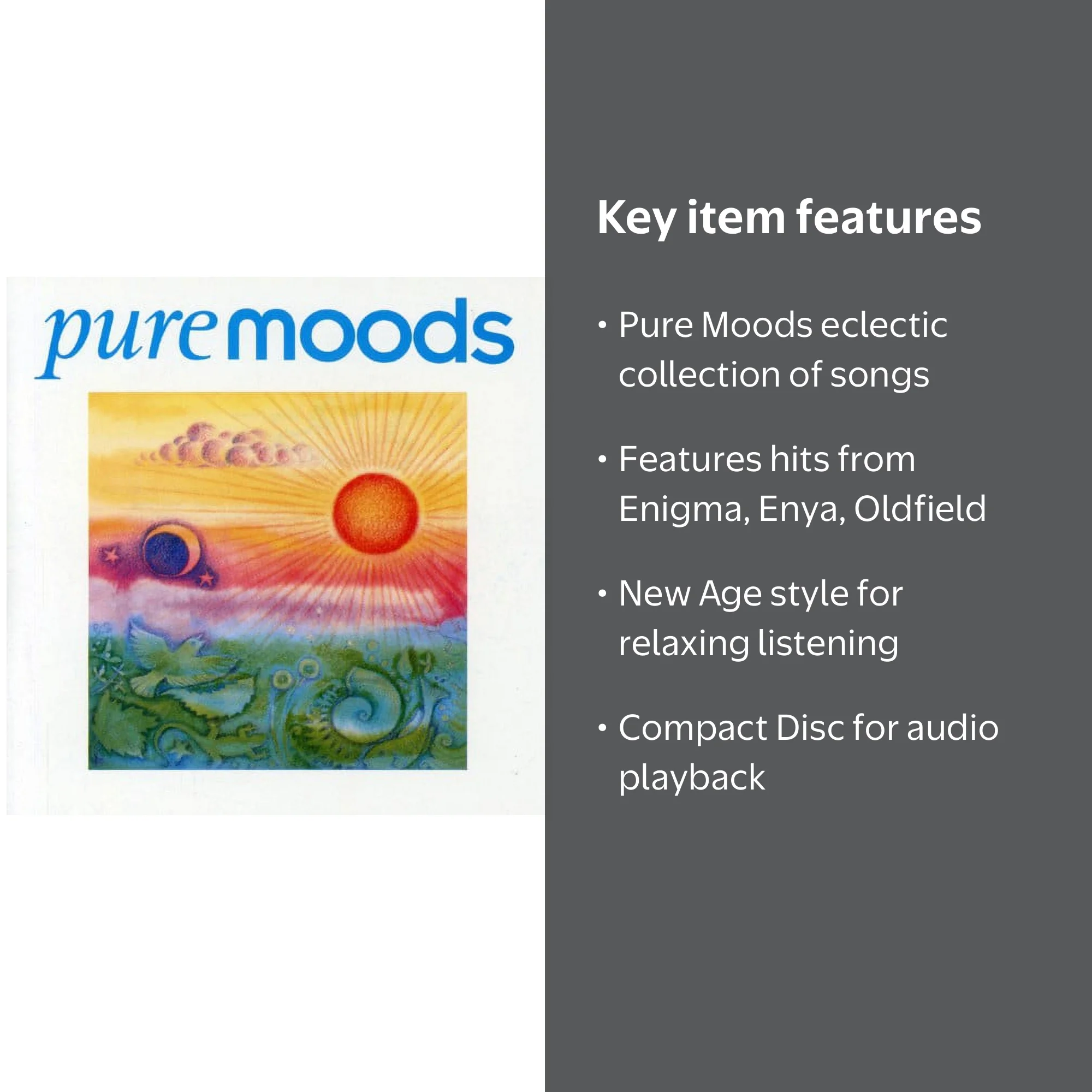 Various Artists - Pure Moods / Various - Music & Performance - CD