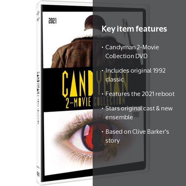 SDS, 2-Movie Collection DVD, Candyman, Horror Thriller R - Walmart.com