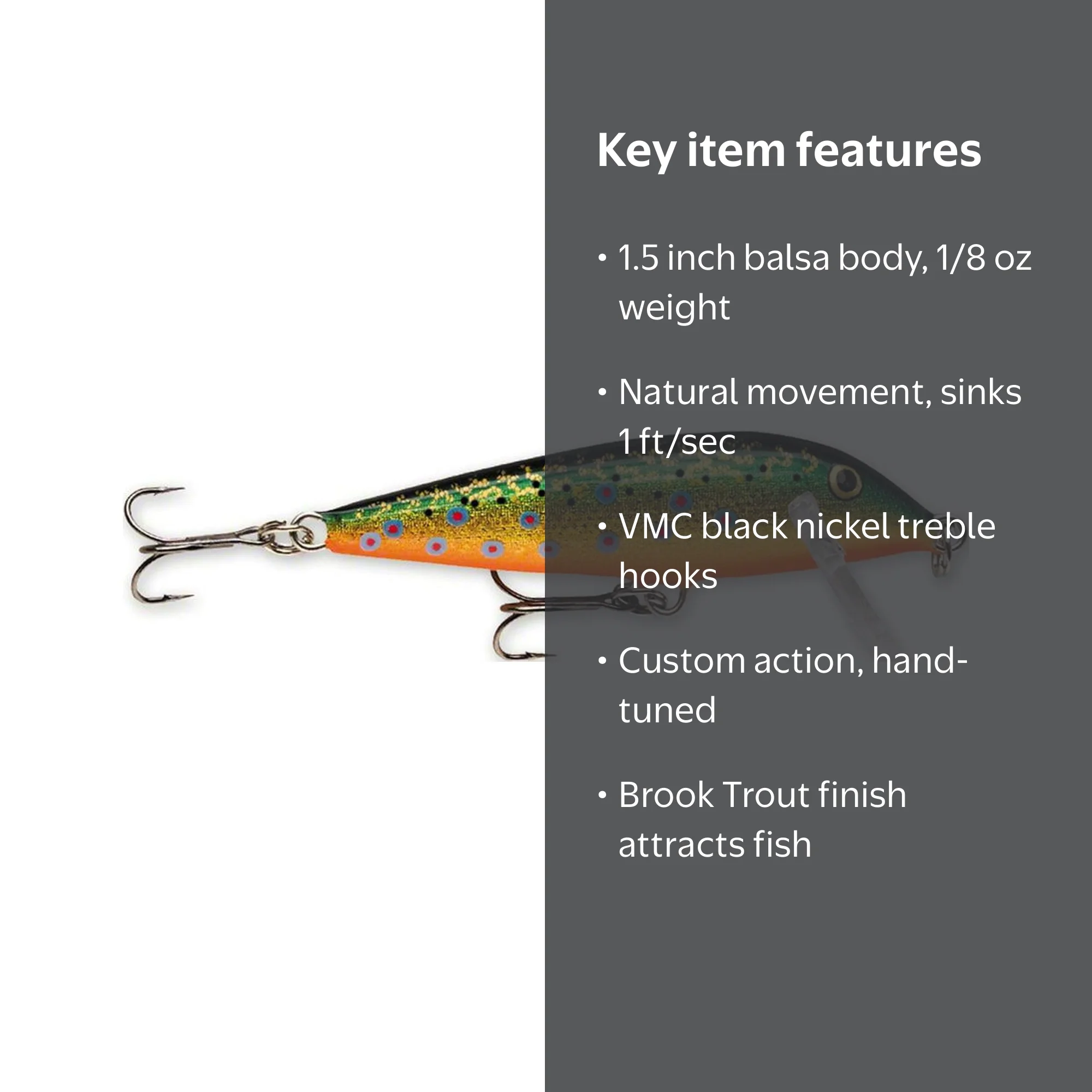 Rapala Countdown Minnow 03 Fishing Lure 1.5