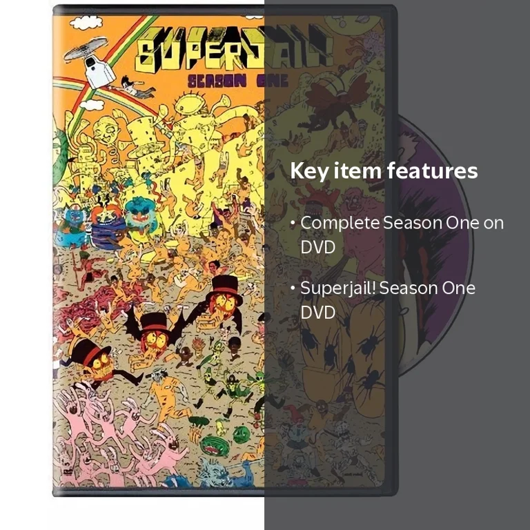 Warner Home Video: Superjail Season 1, Complete TV Series