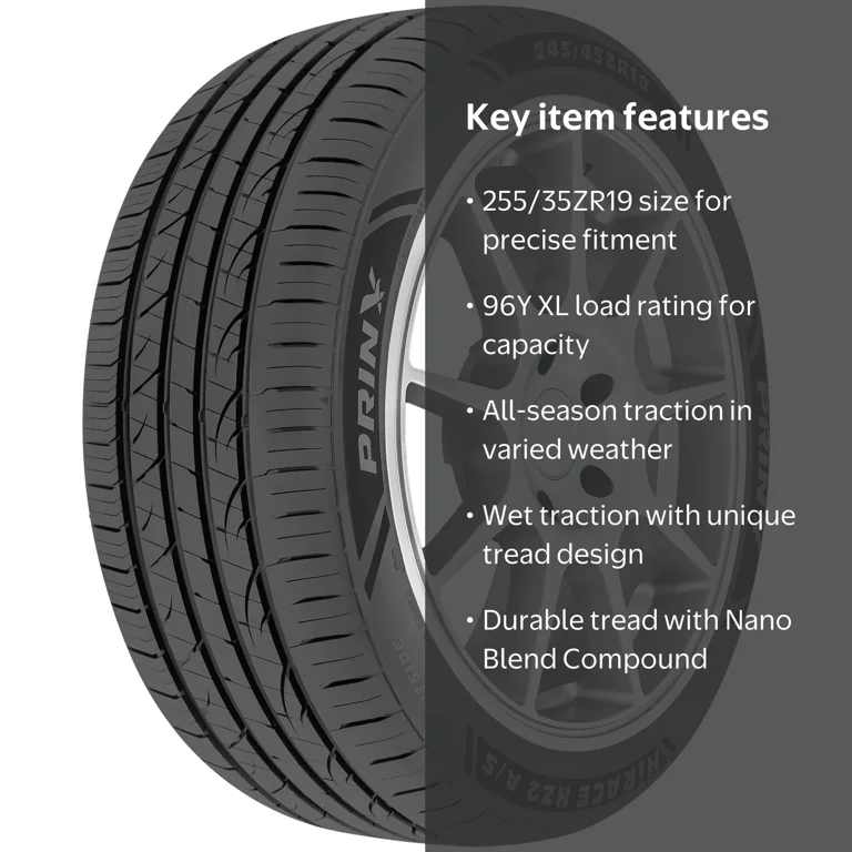 Prinx HiRACE HZ2 A S 255/35ZR19 96Y XL Passenger Tire All Season