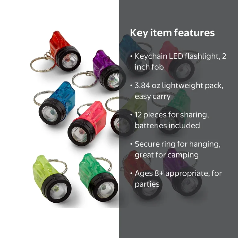 best rechargeable key ring flashlight EverBrite Keychain LED Mini Bright Portable Pocket Torch for EDC, Party Favors, Night Reading, Camping, Power Outage, Emergency, AAA Battery Included, Blue Do you find it hard organizing your keys Edc Keychain Best Rechargeable Keychain