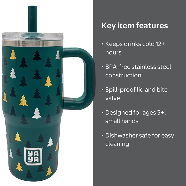 YAYA My First Travel Tumbler for Preschool & Kids 3+, Insulated