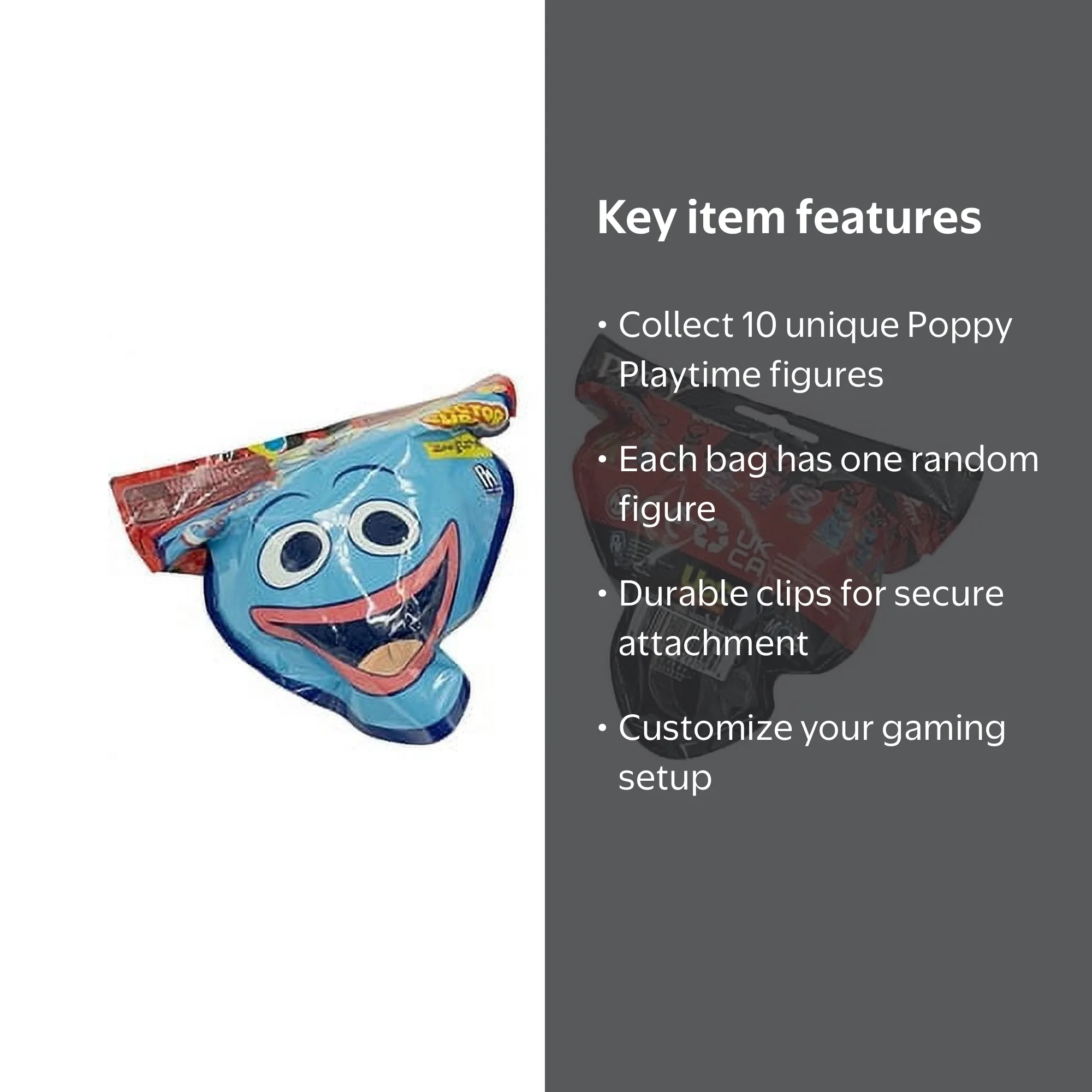 PhatMojo, Poppy Playtime Collector Clips Bobblehead, 10 Unique