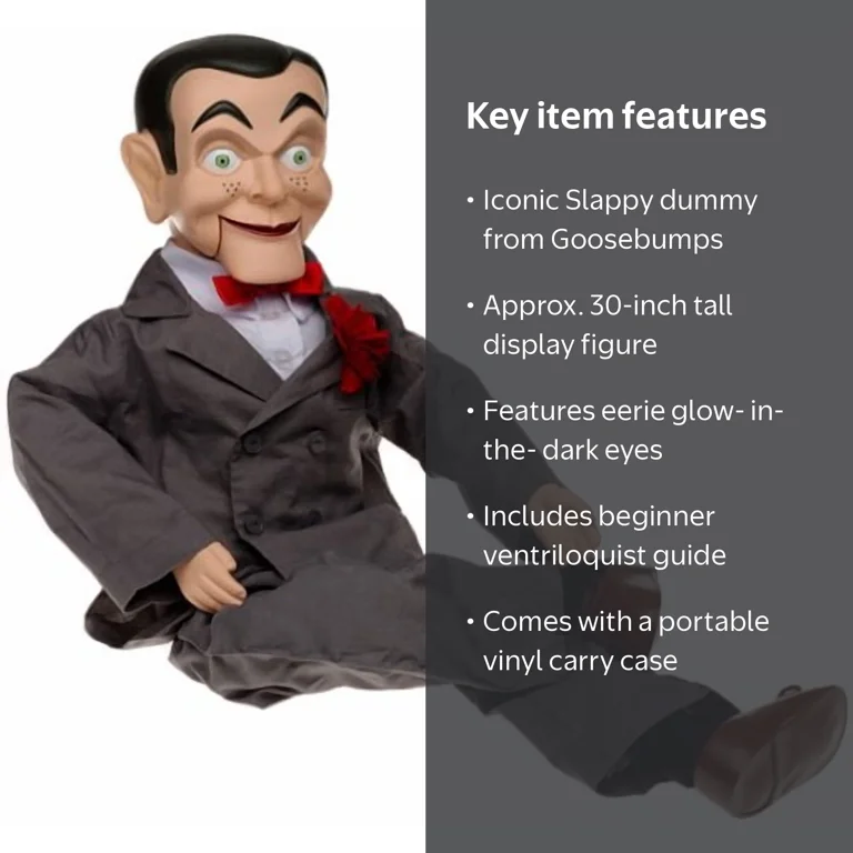 Goldberger Slappy from Goosebumps Ventriloquist Action Figure (30