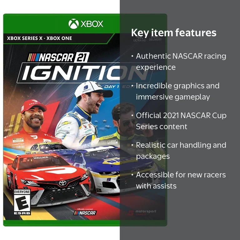 Motorsport Games, NASCAR 21: Ignition, Xbox One, NAS21XB1