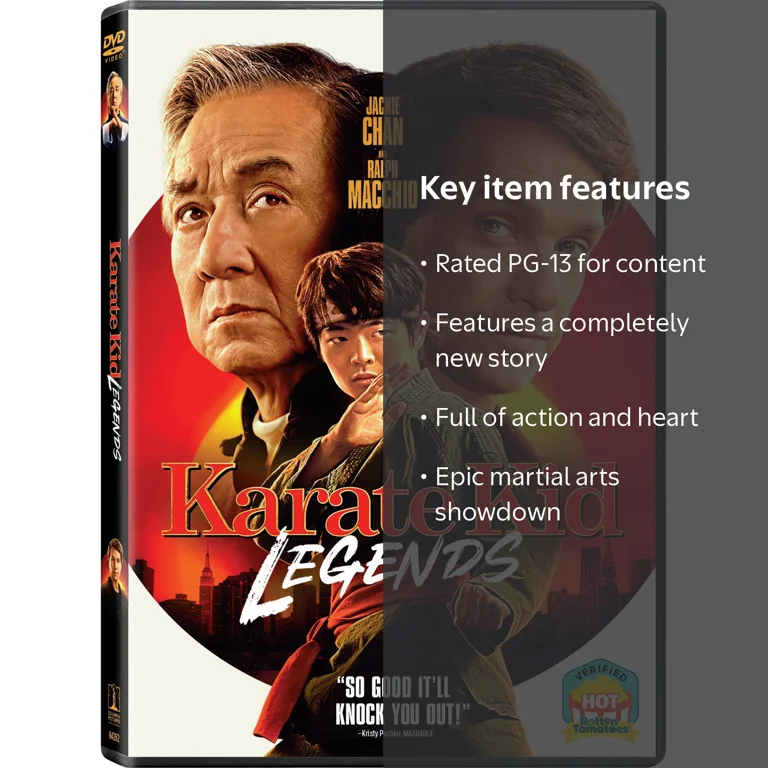 Sony, DVD, Karate Kid: Legends, Action Adventure Rated PG-13