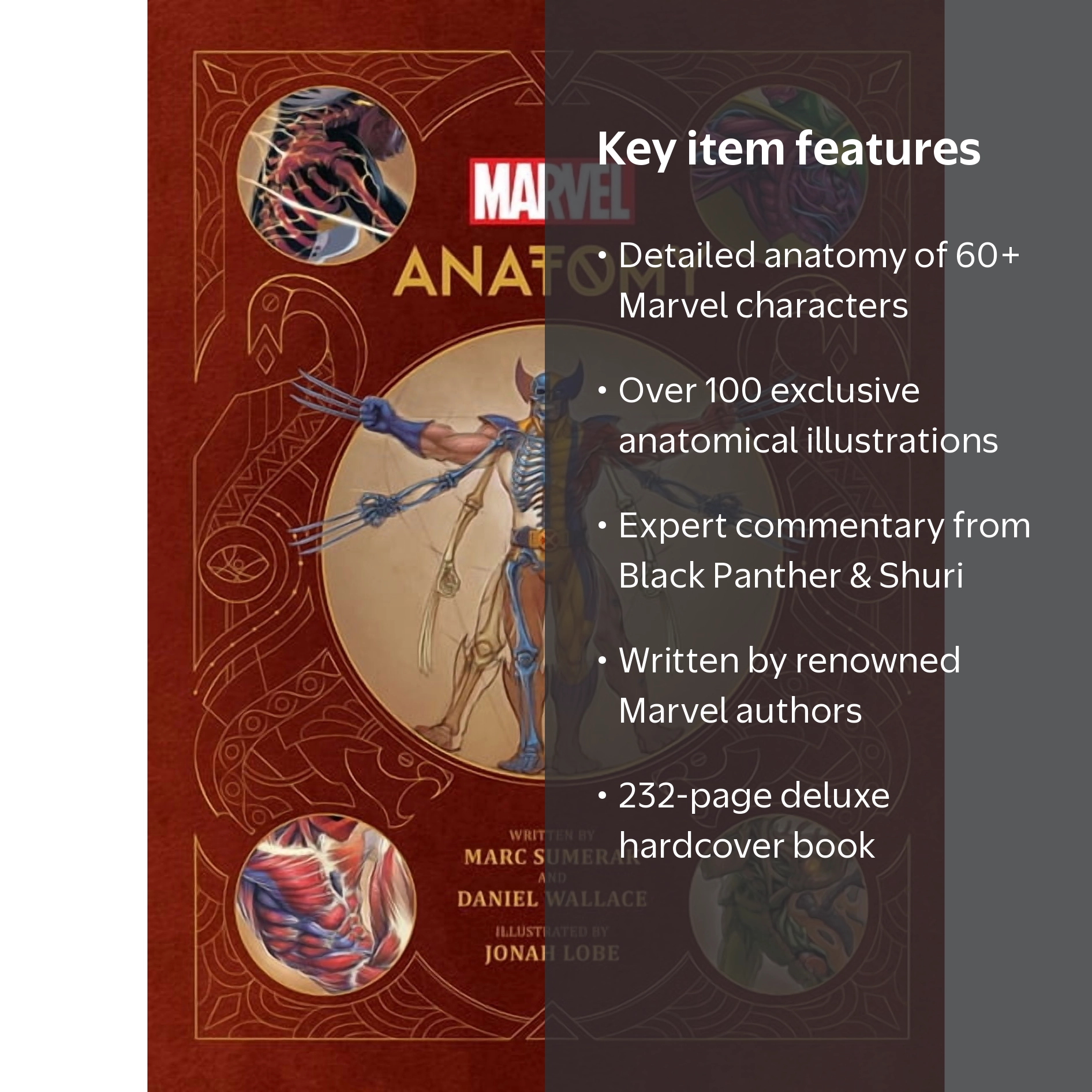 Marvel Anatomy: A Scientific Study of the Superhuman, Hardcover