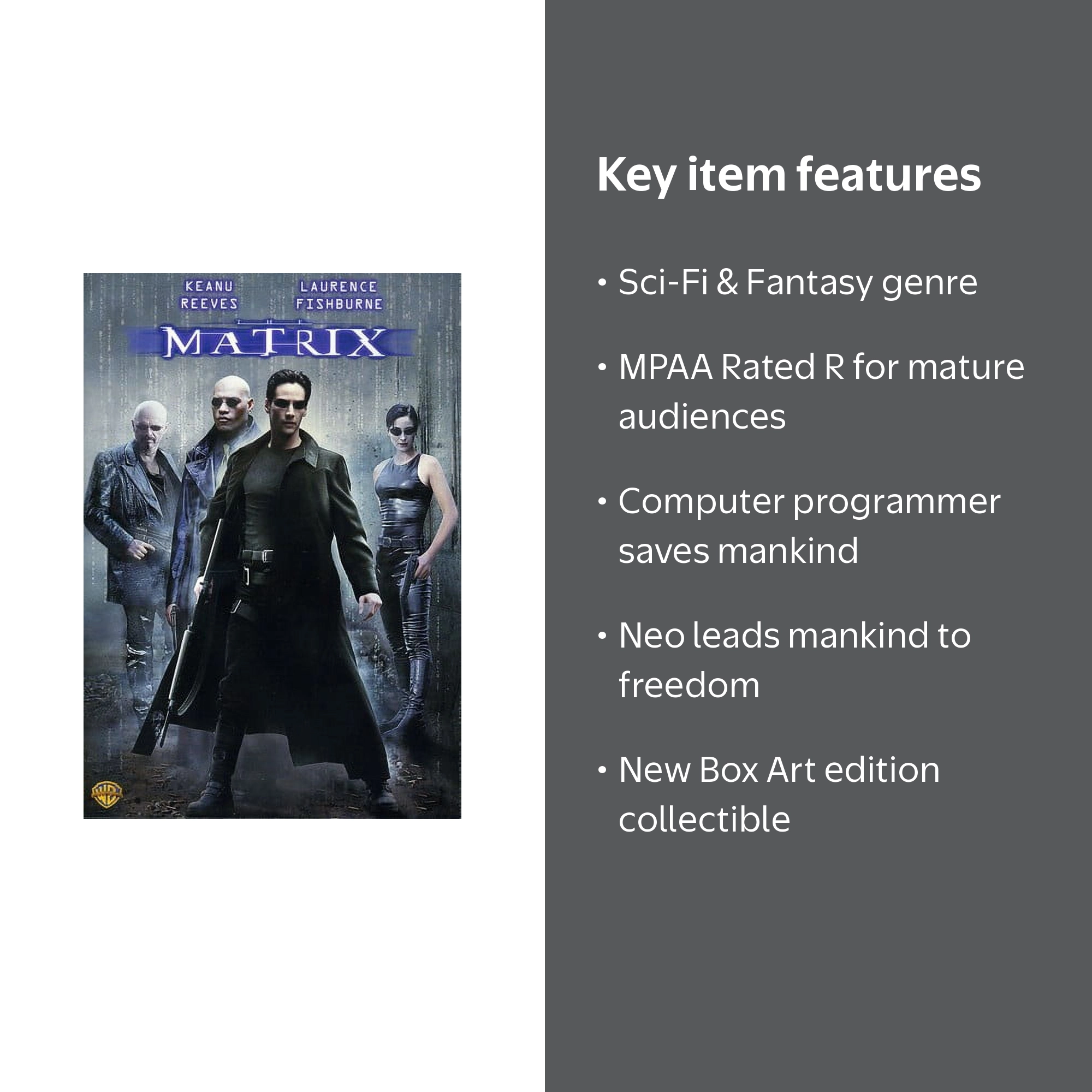 Matrix, The (DVD New Box Art) [DVD] - Walmart.com