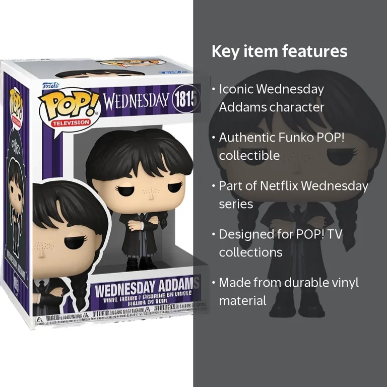 Funko POP! Television, Wednesday Addams, Dark Sleuth Vinyl Figure