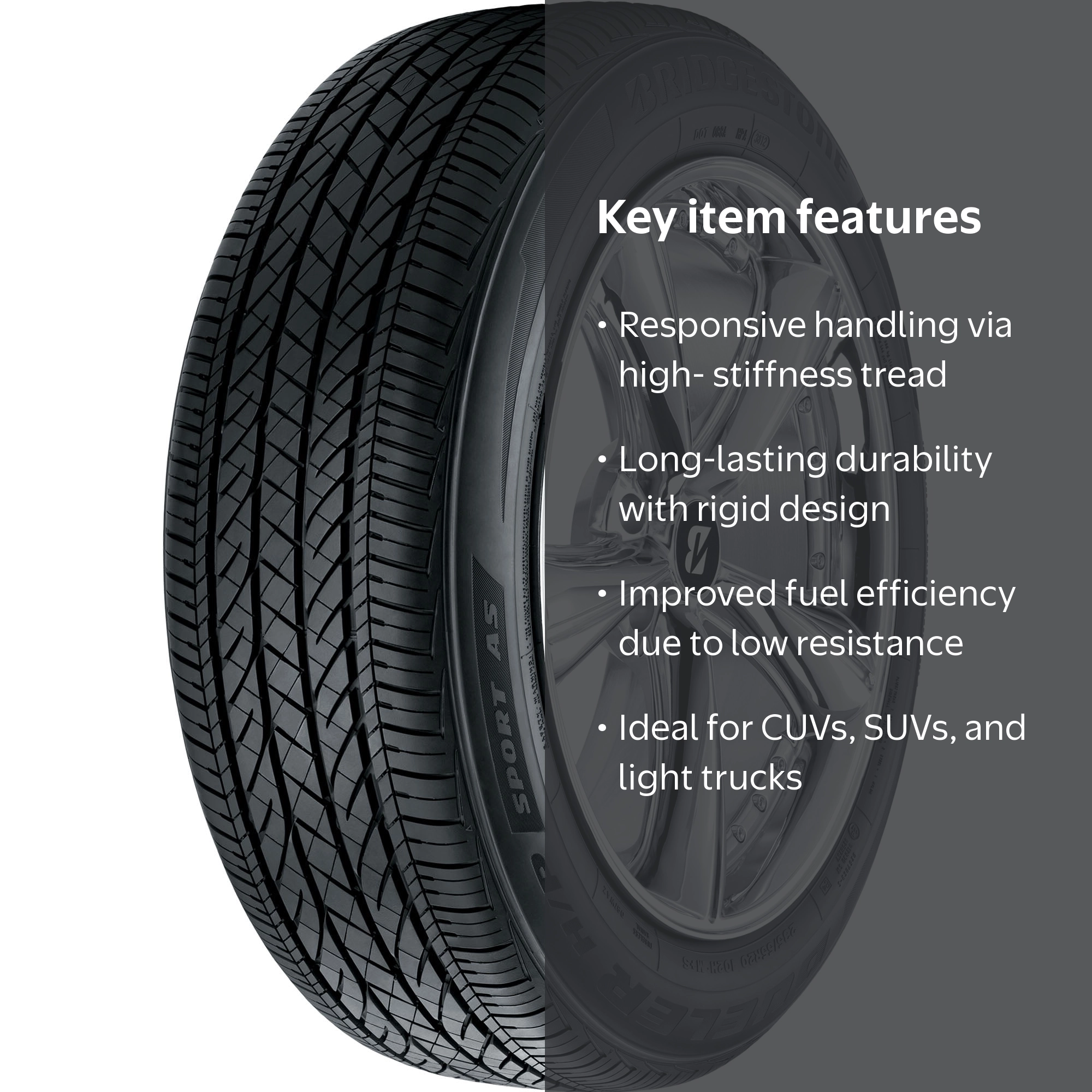 Bridgestone Dueler H/P Sport AS All Season 245/60R18 105H
