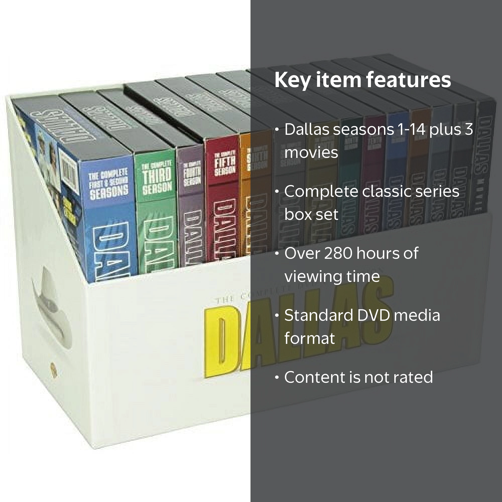 Dallas TV Series: Complete Box Set (Seasons 1-14 & 3 Movies