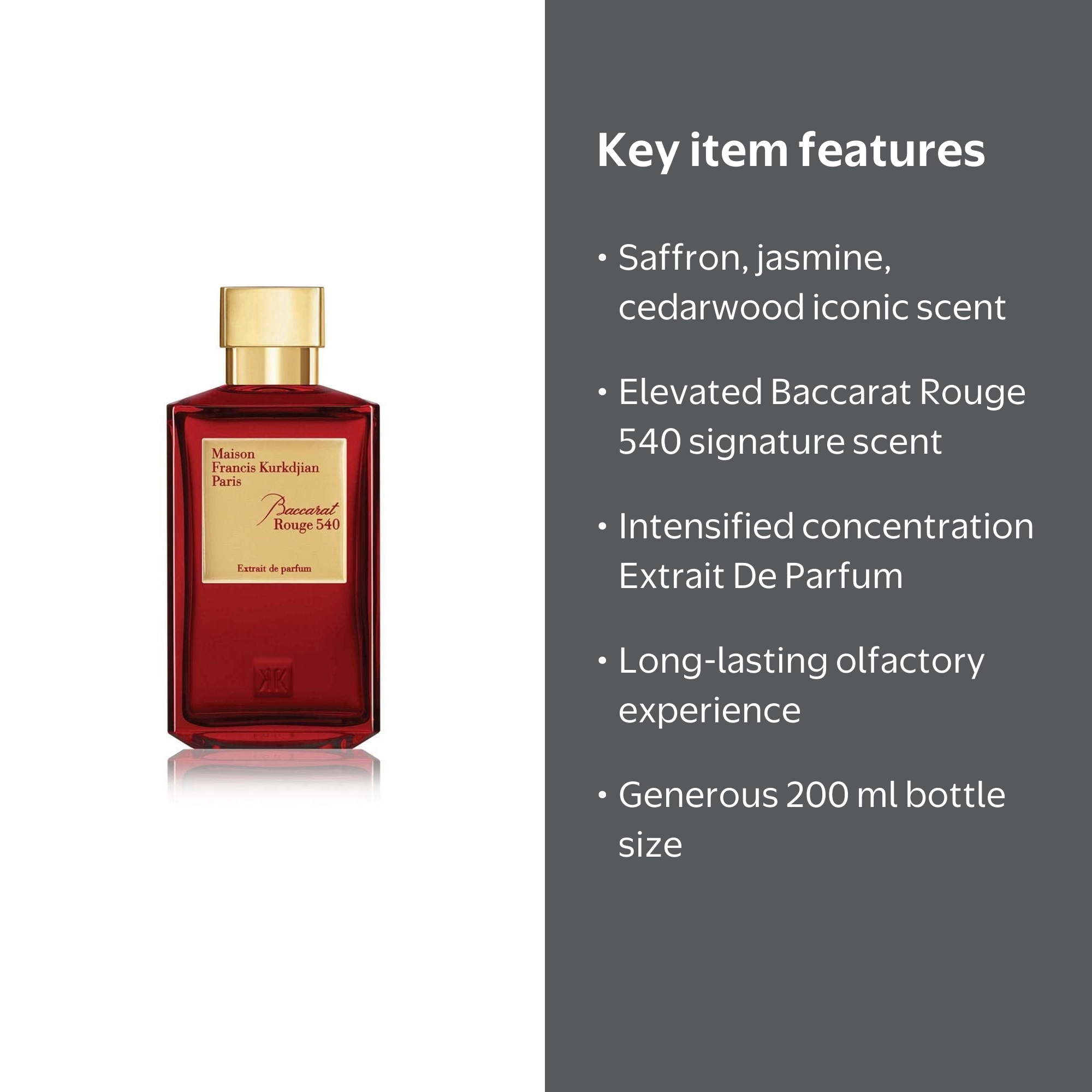 Maison Francis Kurkdjian, Baccarat Rouge 540 Extrait De Parfum
