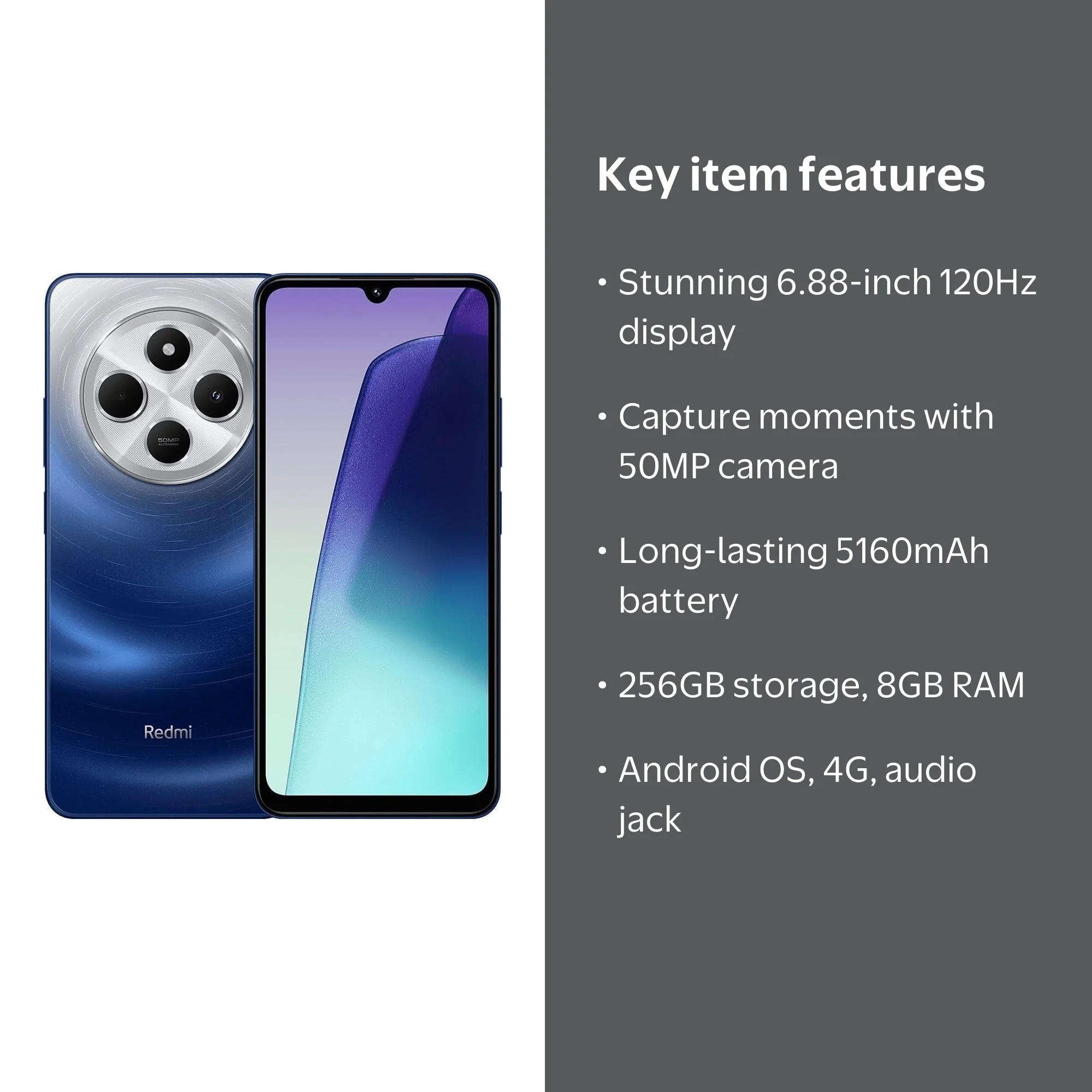 Xiaomi Redmi 14C 4G GSM Unlocked Smartphone 6.88