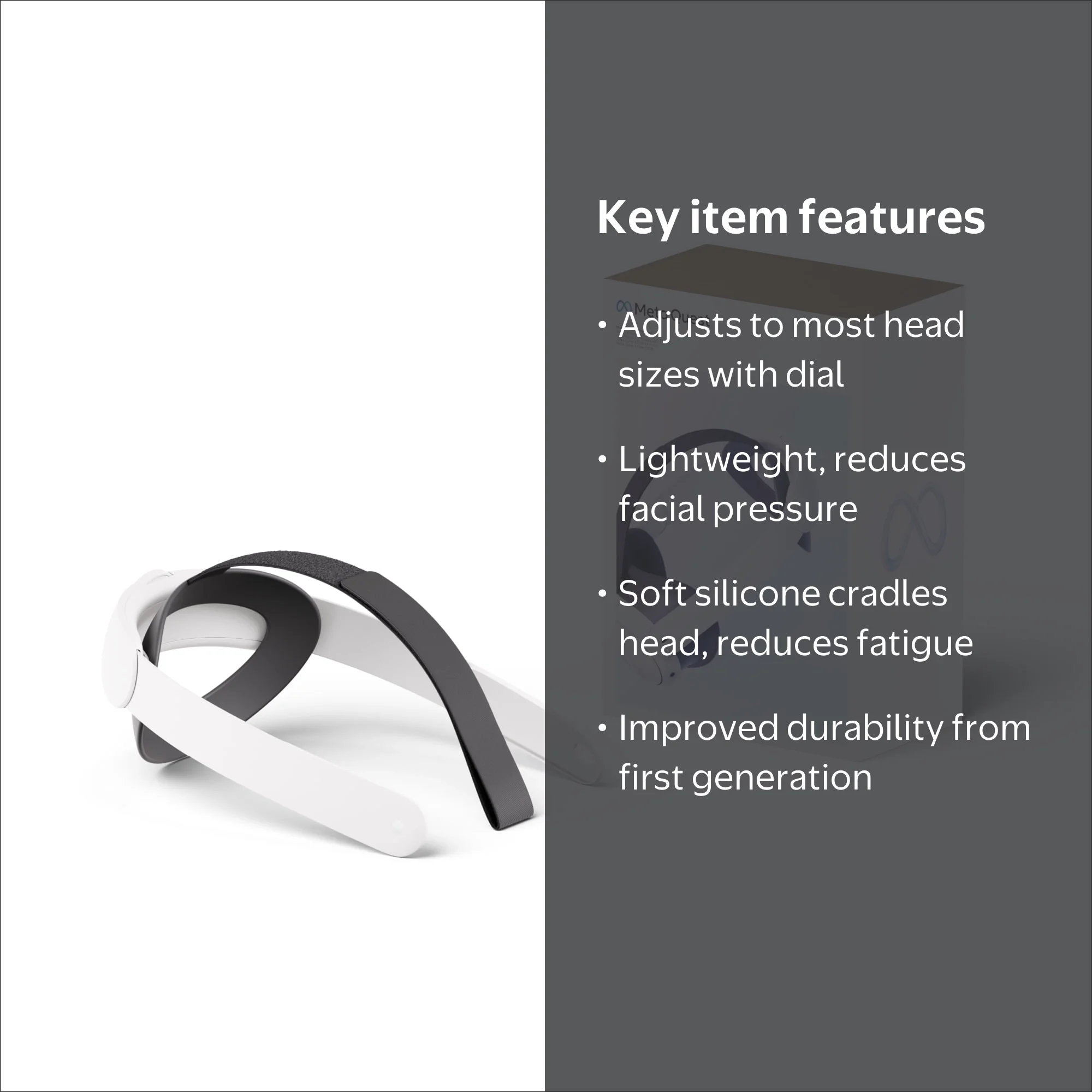 Meta, Meta Quest 3 Elite Strap, adjustable ergonomic head strap