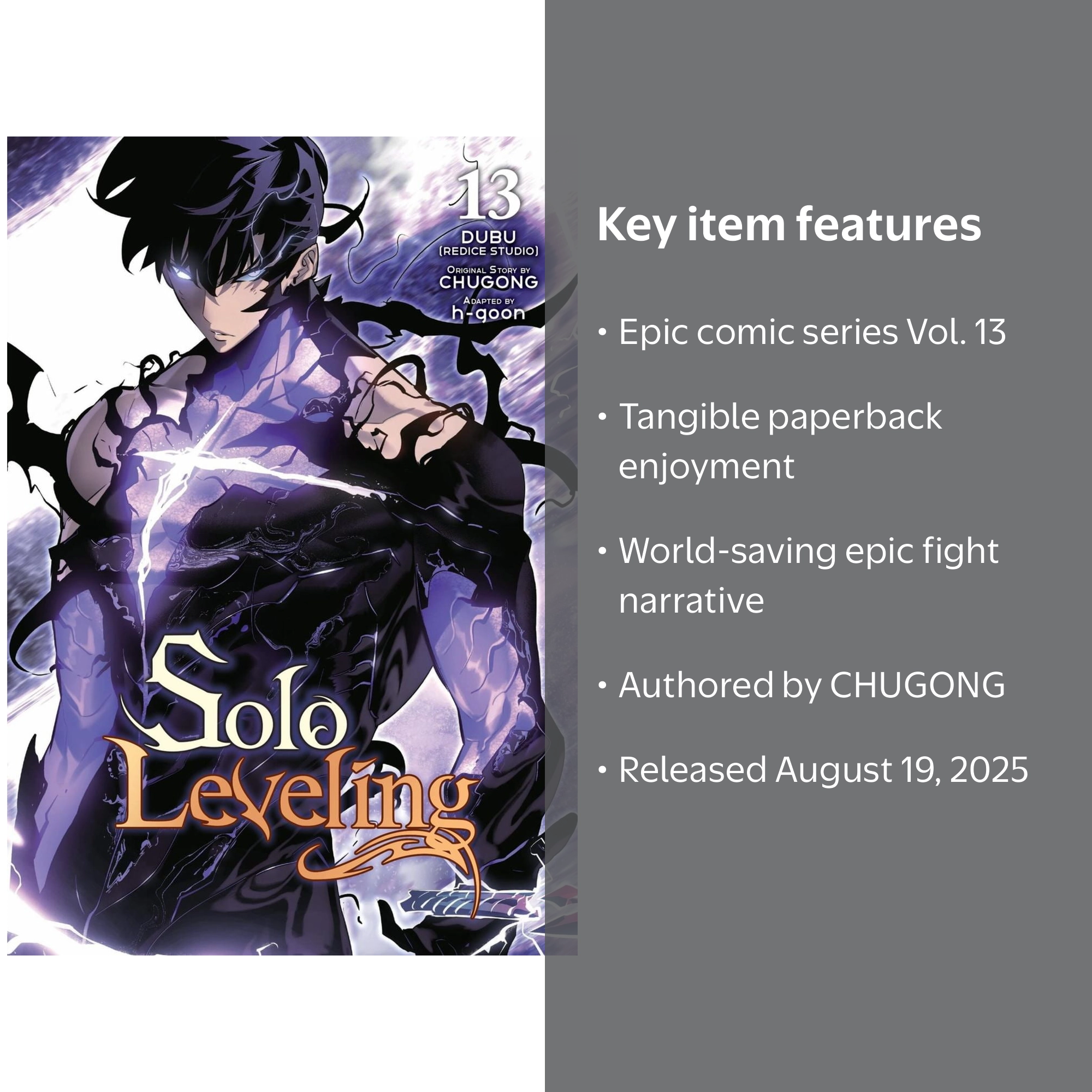 Solo Leveling, Vol. 13 (comic) (Paperback) - Walmart.com