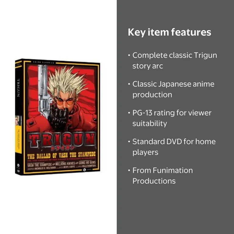 Trigun: Complete Series - Classic (DVD), Funimation Prod, Anime