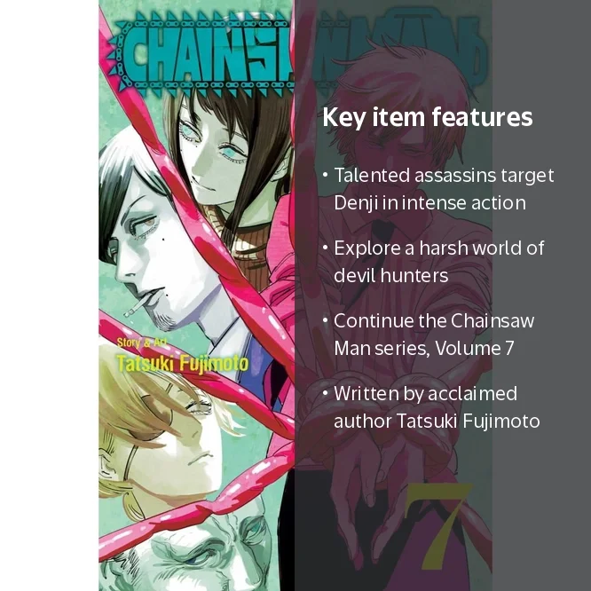 Tatsuki Fujimoto, Chainsaw Man, Vol. 7 (Paperback) manga story