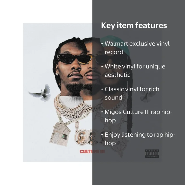 Migos - Culture III (Walmart Exclusive) - Music & Performance