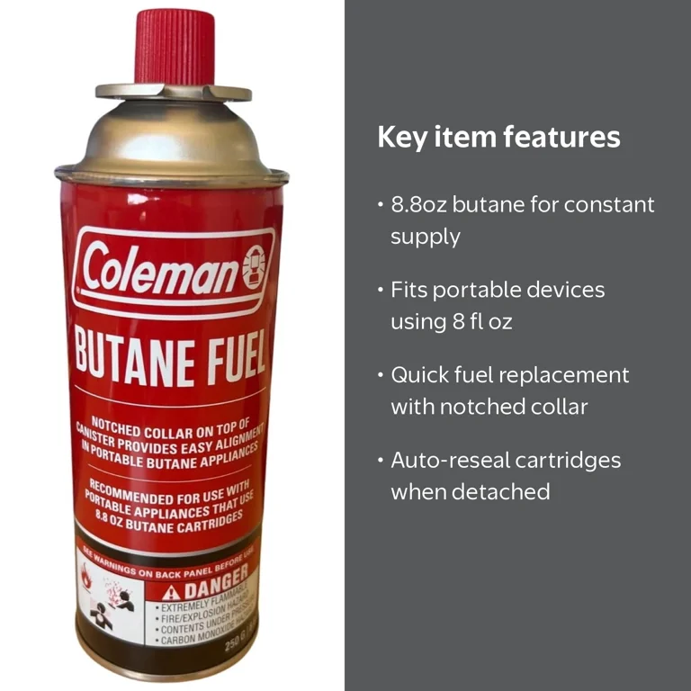 【新品】20本セットColeman Super ISO BUTANE 450T Coleman 8.8oz Butane Fuel Canister for Camping Stoves & Portable