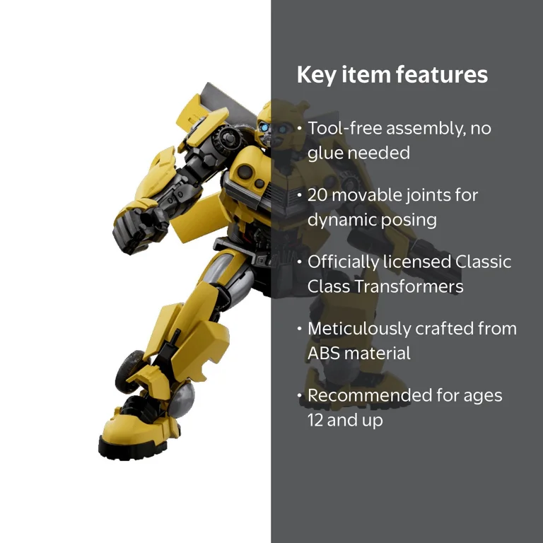 Blokees, Transformers Classic Class, Bumblebee, Posable with Glow