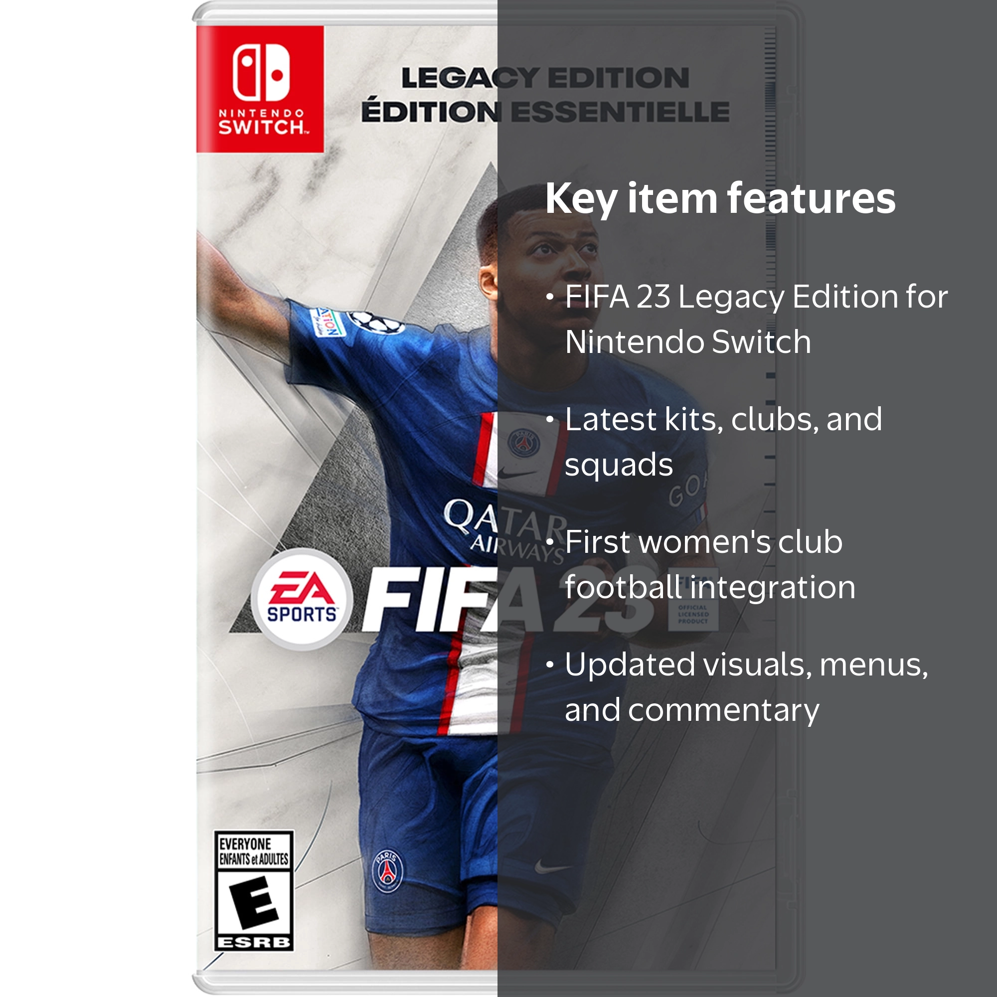 Nintendo Switch FIFA 23 LEGACY EDITION Nintendo Switch Electronic Arts, FIFA 23 Legacy Edition, Nintendo Switch - Walmart.com