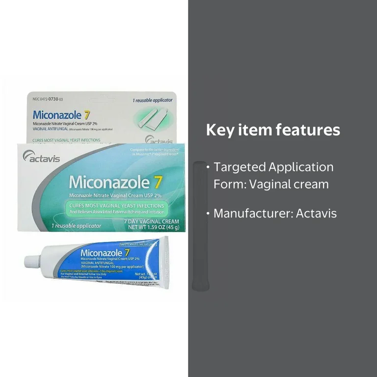 Miconazole Nitrate 2 % Vaginal Cream, 1.59 Oz. HSA/FSA Eligible