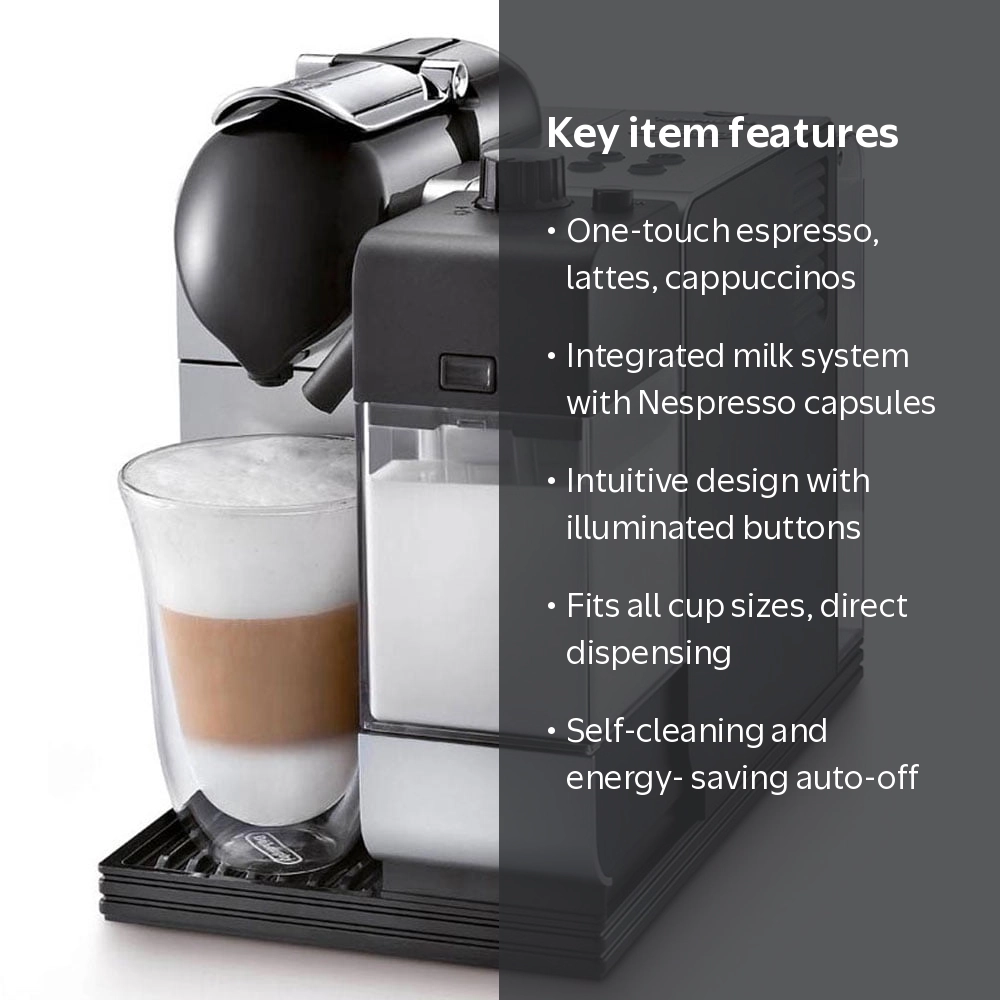 delonghi nespresso lattissima plus espresso machine - Walmart.com