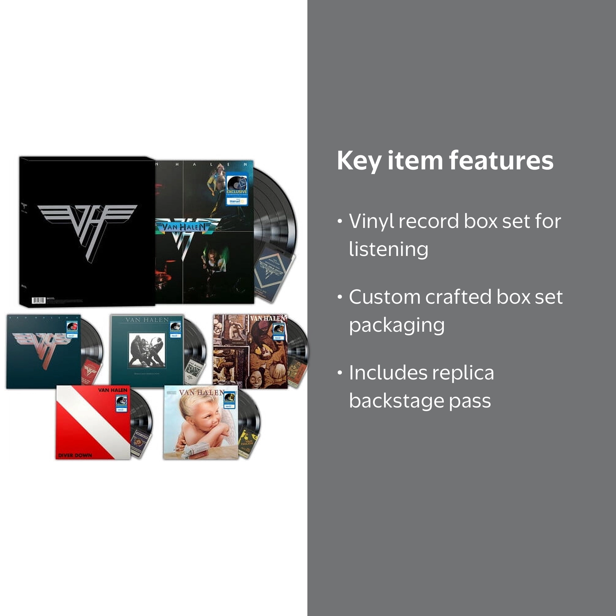 Van Halen - Custom Vinyl Box Set (Walmart Exclusive) - Music