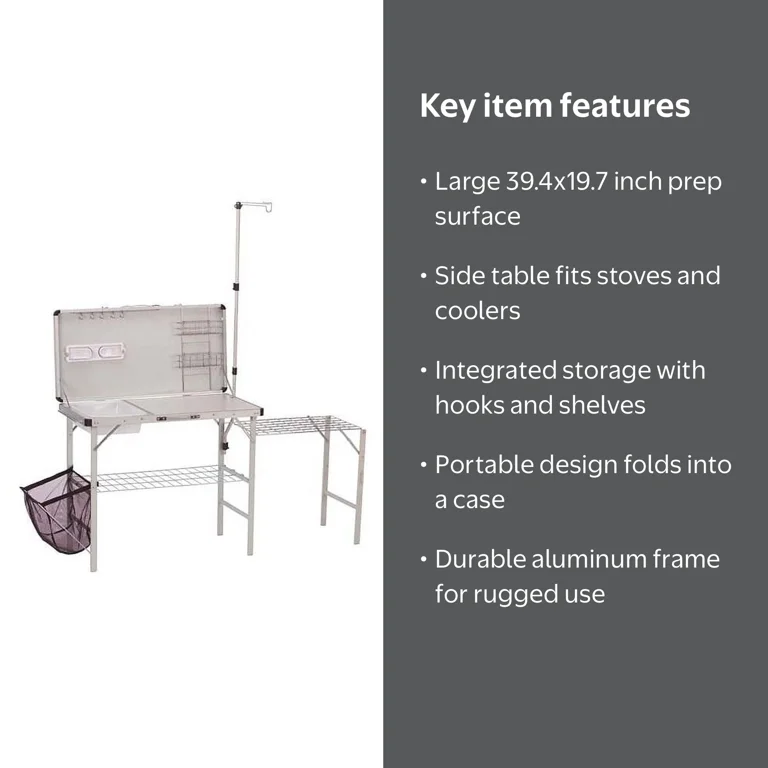 Coleman Camping Table, Silver - Walmart.com