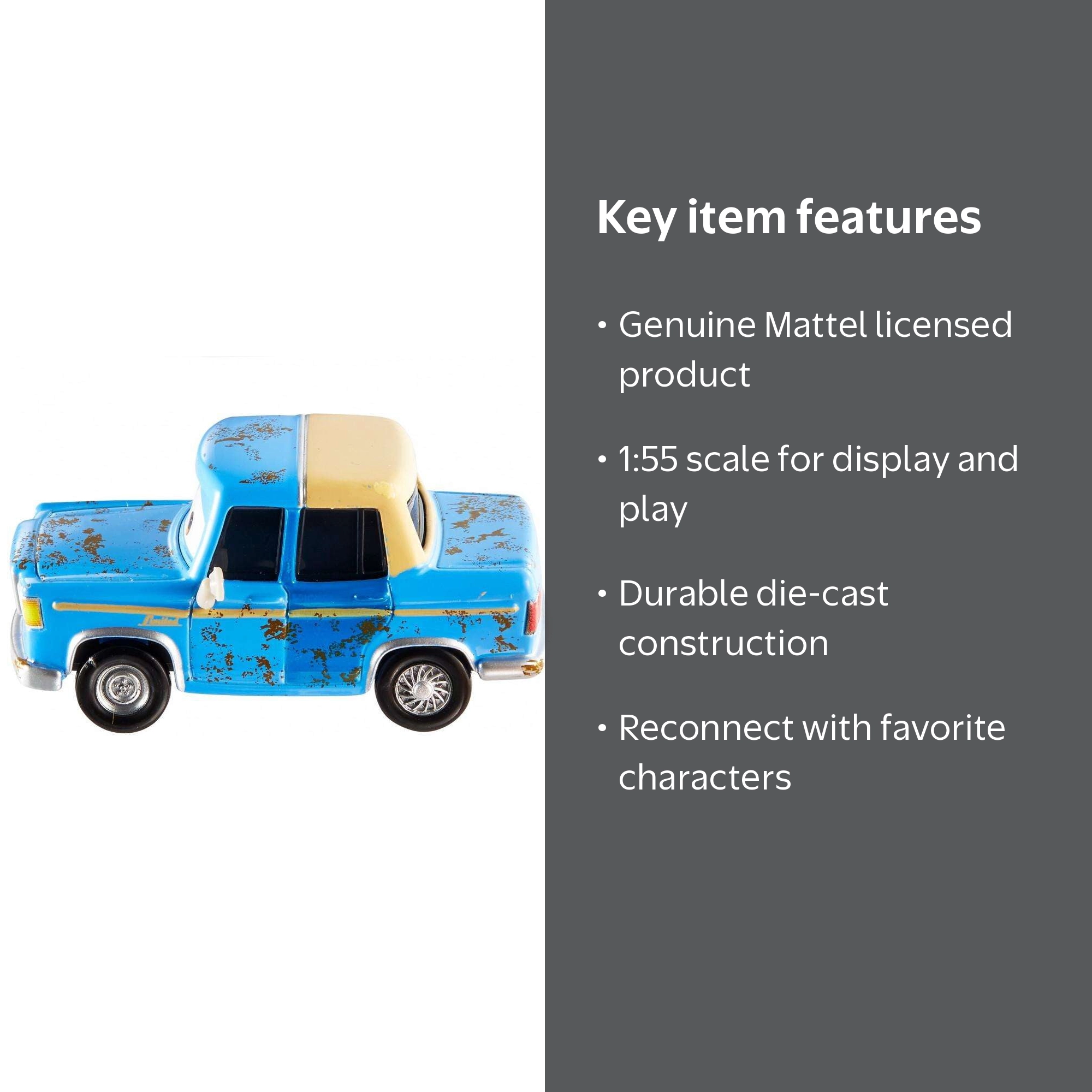 Disney / Pixar #95 Returns Otis Diecast Car - Walmart.com