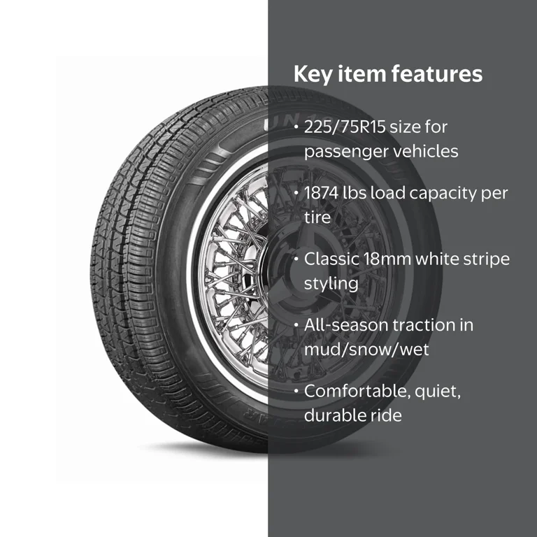 Free Shipping! Travelstar All Season Passenger Tire 225/75R15 102S