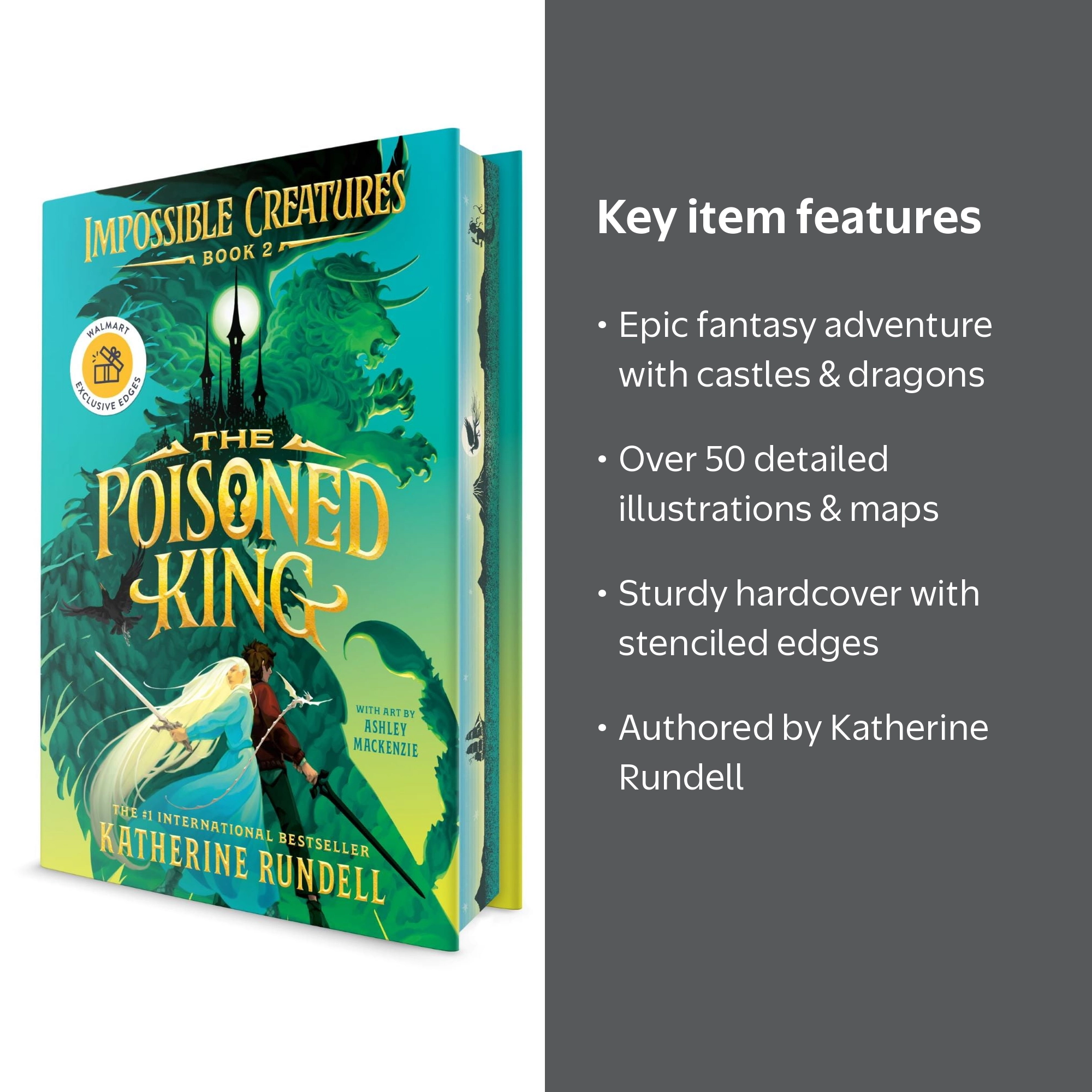 Ashley Mackenzie (Illustrated by) Katherine Rundell: The Poisoned