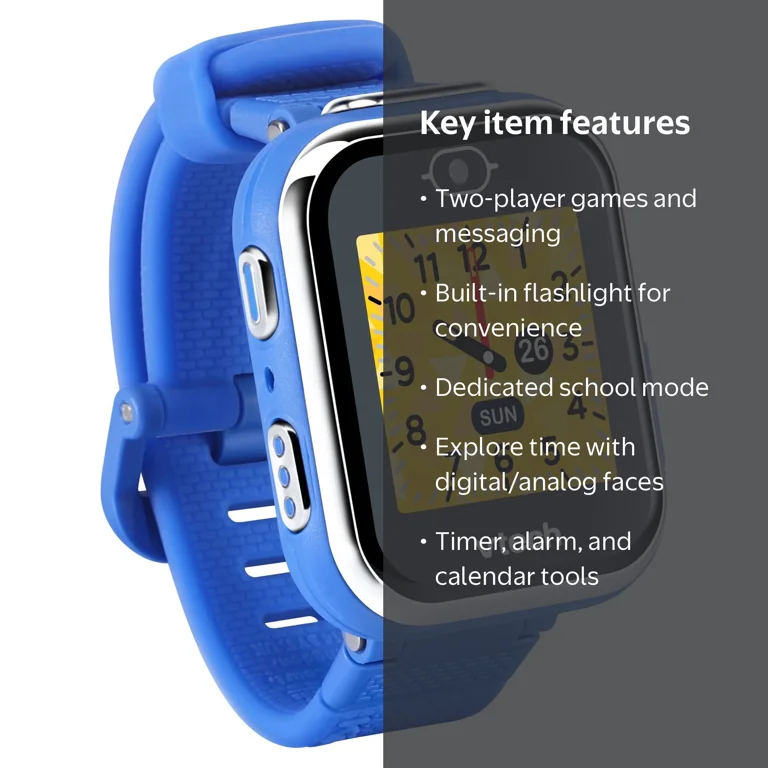 VTech KidiZoom DX3 Smartwatch - Learning Toy with Games & Camera