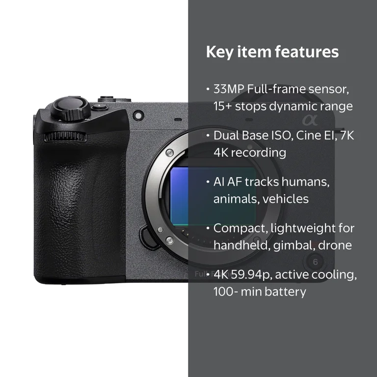 Sony, Digital Cinema Camera, FX2, Full-Frame for Cinematic Look